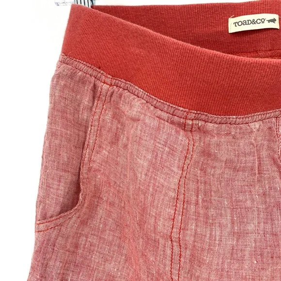 Toad&Co Red Women's Pants - Picture 7 of 7